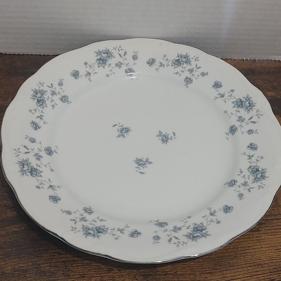 Johann Haviland Blue Garland Dinner Plate Bavaria Germany - Picture 1 of 7